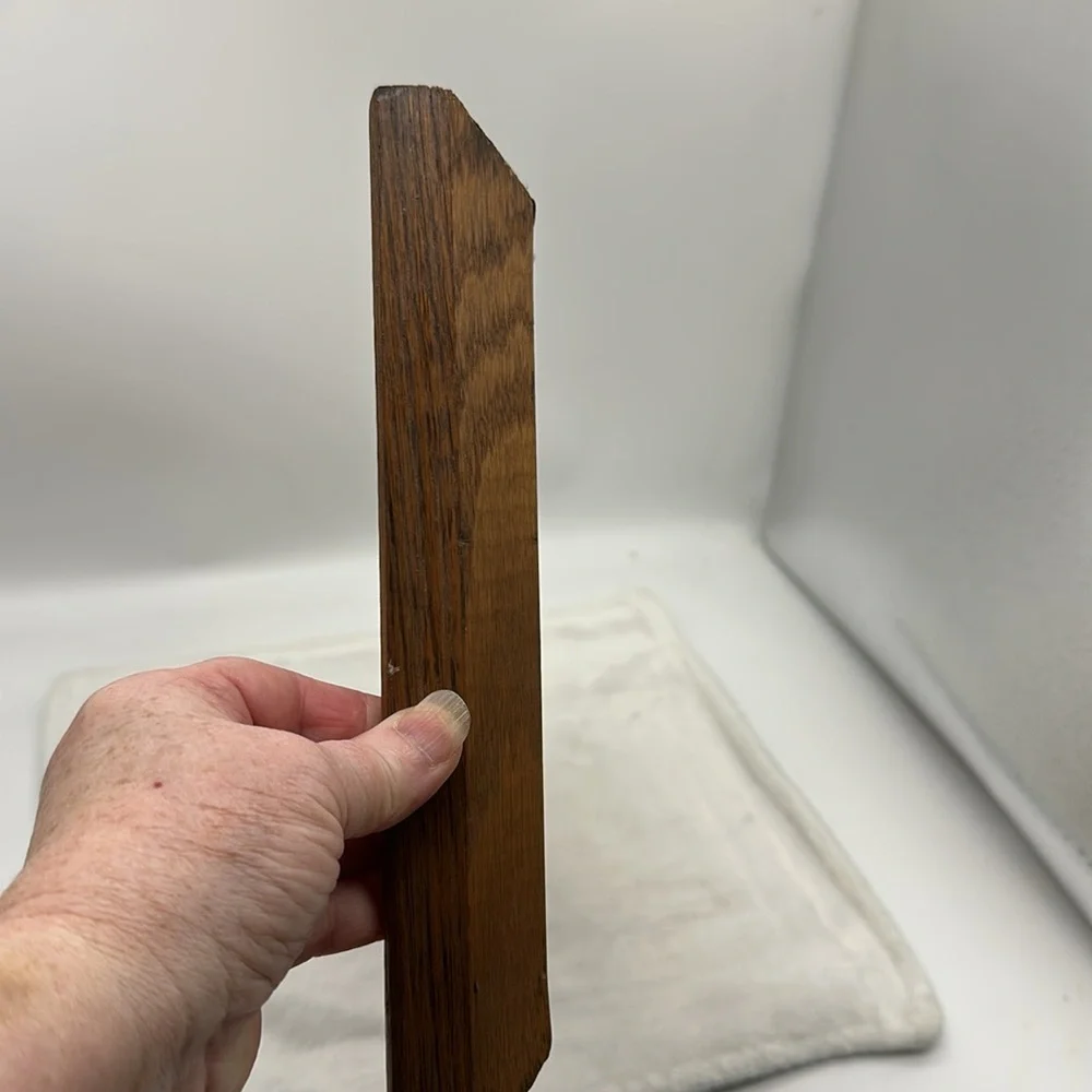 Vintage Original 1950’s Pressboard Print Landscape in Original Wood Frame - Picture 7 of 10